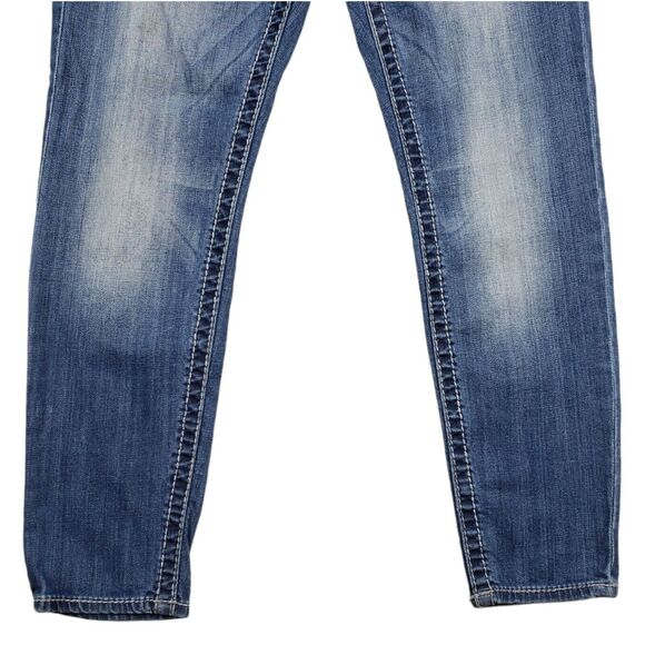 Kut from the Kloth 6 Ankle Womens Skinny Jean Mid Rise Thick Stitch 32x27.5 - Picture 6 of 10